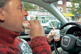 Selbstgefährdung im Auto