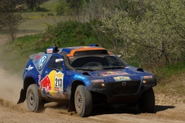 Rallye Dakar Serie 2008, Dieter Depping , VW Race Touareg, 1. Etappe