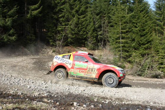 Mitsubishi Pajero Evo Diesel, Masuoka/Maimon, 3. Etappe CER