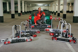 Sieben Fahrradträger im Test