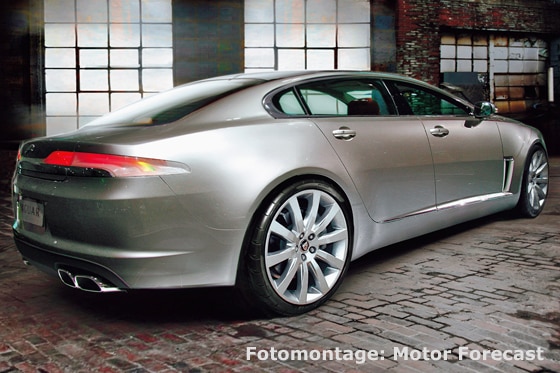 Jaguar XJ Montage