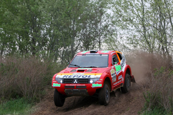 Stéphane Peterhansel, Mitsubishi Pajero Evo, CER 2008, 4.Etappe