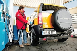 Tanken Hummer H3