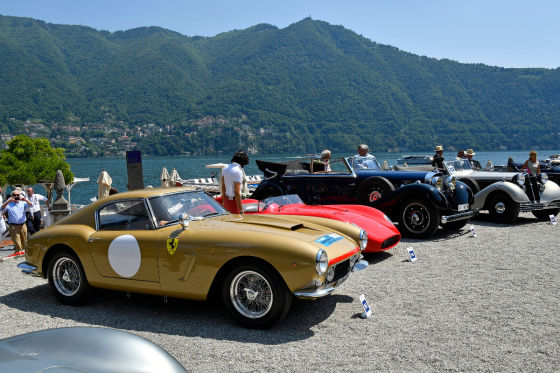 Automobile Eleganz am Comer See