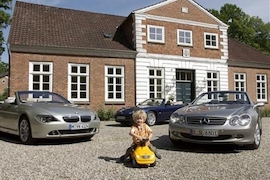 645 Ci Cabrio, XK8 Cabrio, SL 500