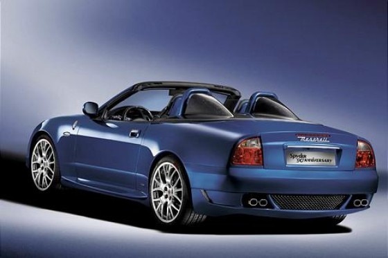 Maserati Spyder "Blue Anniversary"