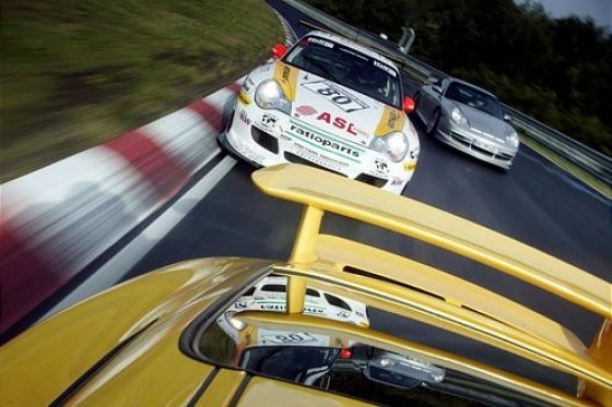 Dreimal GT3 auf dem Nürburgring