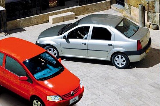 Fahrbericht Dacia Logan/VW Fox Fahrbericht Dacia Logan/VW Fox