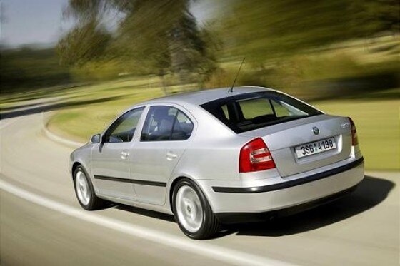 Skoda Octavia mit Spezialverglasung Skoda Octavia mit Spezialverglasung
