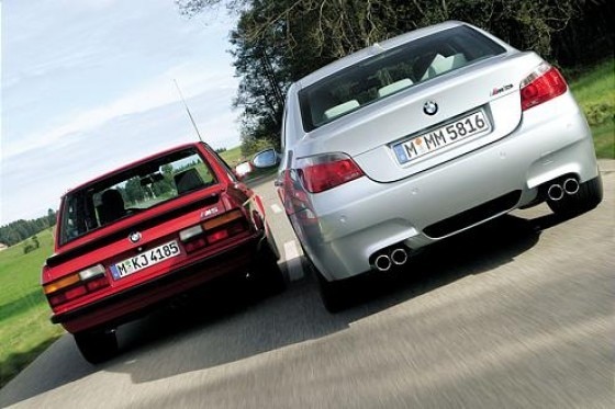 BMW M5 (1986) gegen M5 (2004)