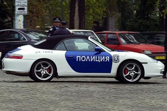 Polizei-Porsche Polizei-Porsche