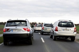Vergleich BMW X3 gegen drei Asien-SUV