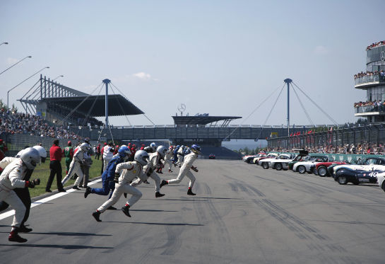 Le Mans-Start beim Old Grand Prix auf dem Nürburgring