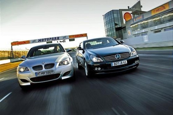 BMW M5 gegen Brabus CLS 6.1 S