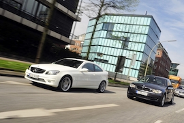 Mercedes CLC 220 CDI BMW 120d Coupé