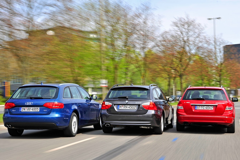 Audi A4 Avant 1.8 TFSI BMW 320i Touring Mercedes C 180 T Kompressor