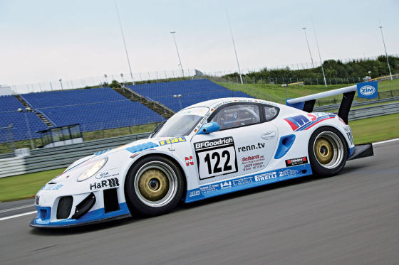 Porsche Cayman RS Seitenansicht