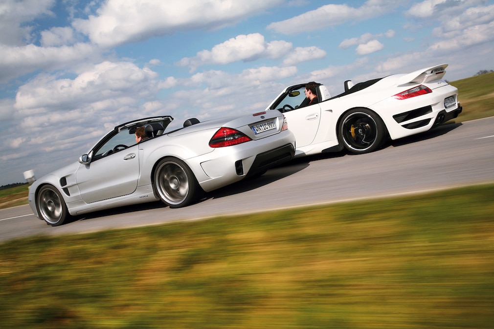 Lorinser SL Nardo 3 Techart GT Street Cabrio