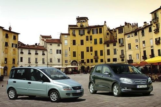 Honda FR-V gegen Fiat Multipla