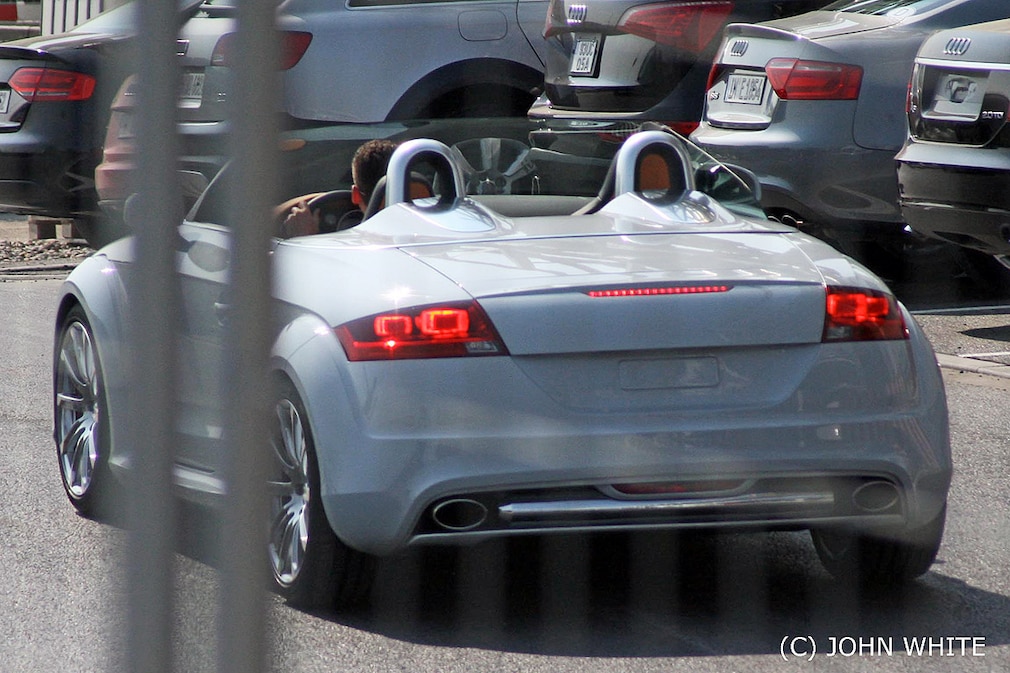 Erlkönig Audi TT clubsport quattro Roadster Cabriolet Cabrio