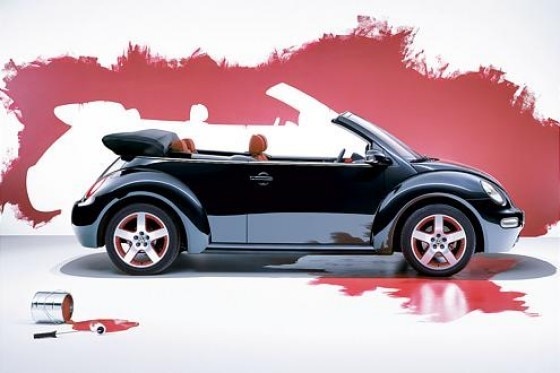 Sondermodell New Beetle "Dark Flint"