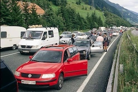 Stau Verkehr