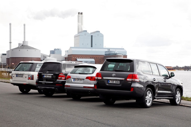 Vergleich V8-Diesel-Geländewagen Vergleich V8-Diesel-Geländewagen