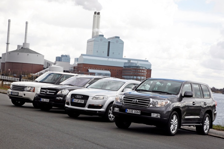 Vergleich V8-Diesel-Geländewagen Vergleich V8-Diesel-Geländewagen