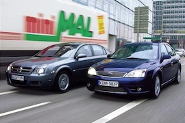 Mondeo 2.2 TDCi gegen Vectra 1.9 CDTI