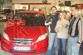 Gewinnspiel Honda FR-V