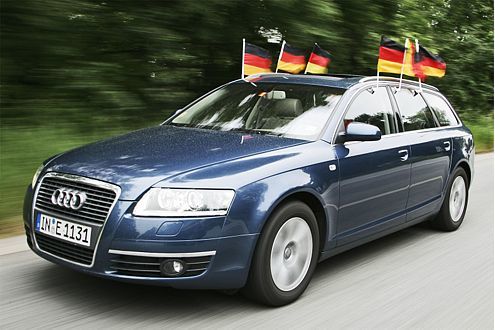 Flagge zeigen zur Euro 2008
