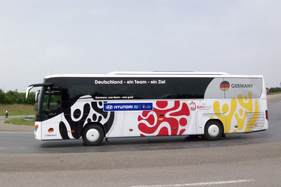Mannschaftsbus Deutschland