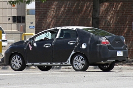 Erlkönig Ford Fiesta Sedan
