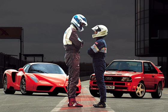 Ferrari Enzo gegen Hohenester Sport quattro