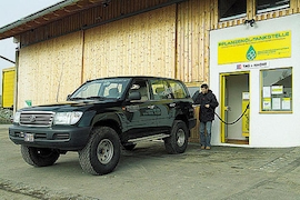 Toyota LandCruiser HZJ 105 Pflanzenöl