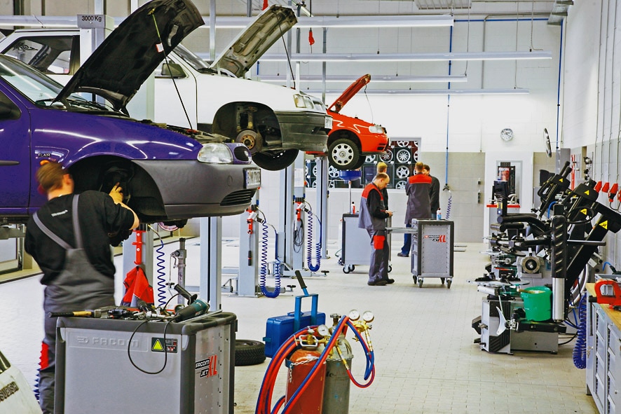 Neue Werkstattkette stop+go von VW