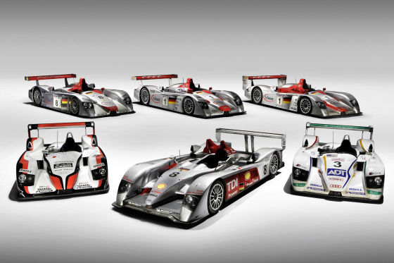 Le Mans, Die Galerie der Audi-Sieger
