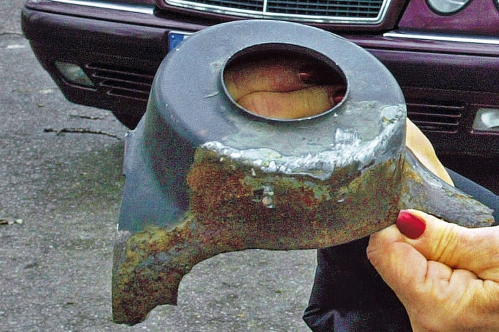 Rost bei Mercedes-Benz