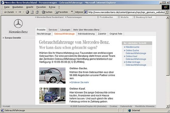 Mercedes-Benz Direktvertrieb