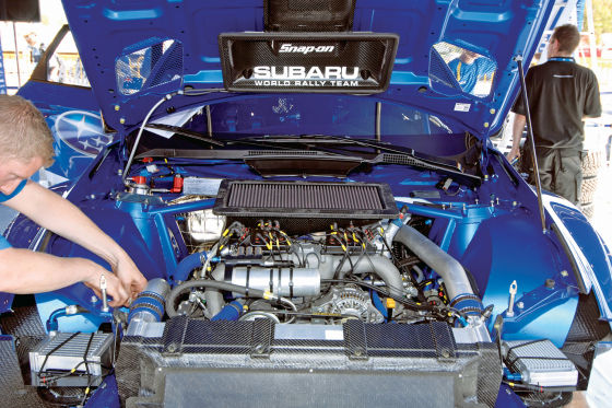 Subaru Impreza WRC 08, Motor