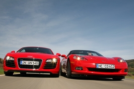 Audi R8 Corvette C6