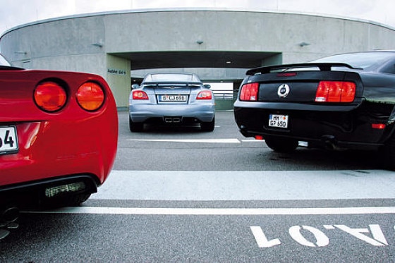 Corvette C6  Crossfire SRT-6  Mustang GT