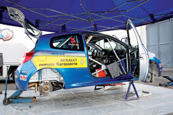 So preiswert war Rallye-Sport selten. Ein einsatzfertiger Drifter für 85 000 Euro .