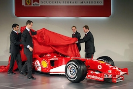 Ferrari präsentiert den F2005