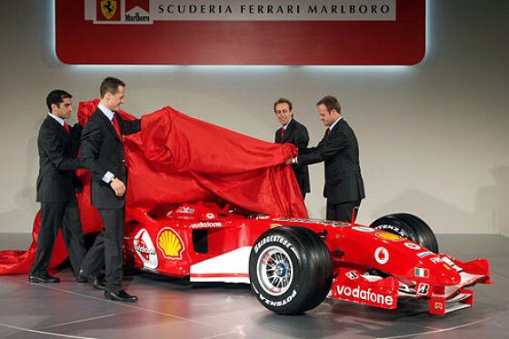 Ferrari präsentiert den F2005