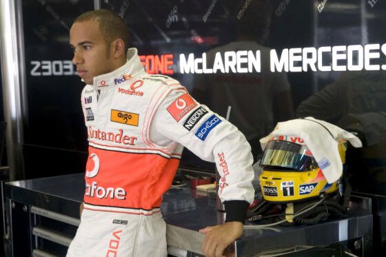 Formel 1 2008 Lewis Hamilton