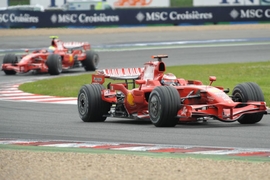 Formel 1 Rennwagen Felipe Massa 2008