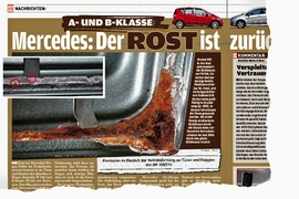 Ausriss Rost-Skandal