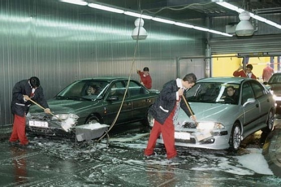 Umsatzrückgang bei Waschstraßen