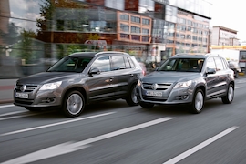 VW Tiguan, Diesel und Benziner